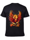Phoenix Bird - Ancient Greek Mythology Lightweight Cotton T-Shirt – Daily Comfort Graphic Shirt