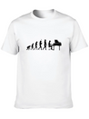 Piano Lightweight Cotton T-Shirt – Daily Comfort Graphic Shirt