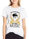Piano Rich Therapy Painist Keyboard Music Gift Lightweight Cotton T-Shirt – Daily Comfort Graphic Shirt