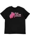 Pink Elephant Lightweight Cotton T-Shirt – Daily Comfort Graphic Shirt