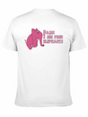 Pink Elephant Lightweight Cotton T-Shirt – Daily Comfort Graphic Shirt