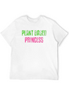 Plant Based Princess Plant Based Diet Vegan Lightweight Cotton T-Shirt – Daily Comfort Graphic Shirt