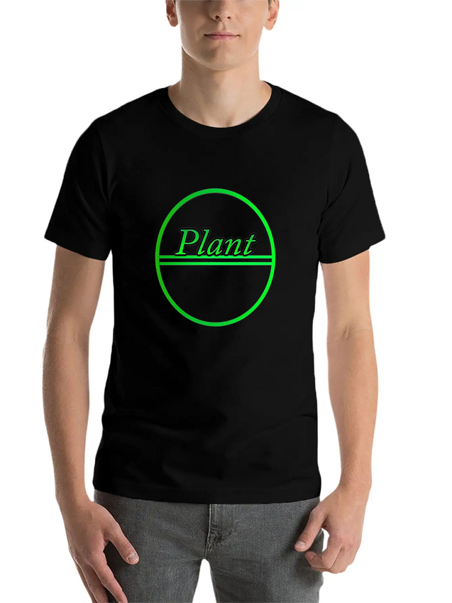 Plant Lightweight Cotton T-Shirt – Daily Comfort Graphic Shirt