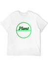 Plant Lightweight Cotton T-Shirt – Daily Comfort Graphic Shirt