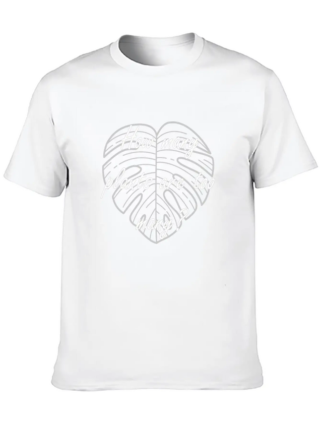 Plants Garden Horticulture Gardener Root Leaf Gift Lightweight Cotton T-Shirt – Daily Comfort Graphic Shirt