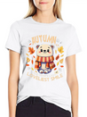 Polar Bear Autumn Season Lightweight Cotton T-Shirt – Daily Comfort Graphic Shirt