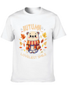 Polar Bear Autumn Season Lightweight Cotton T-Shirt – Daily Comfort Graphic Shirt