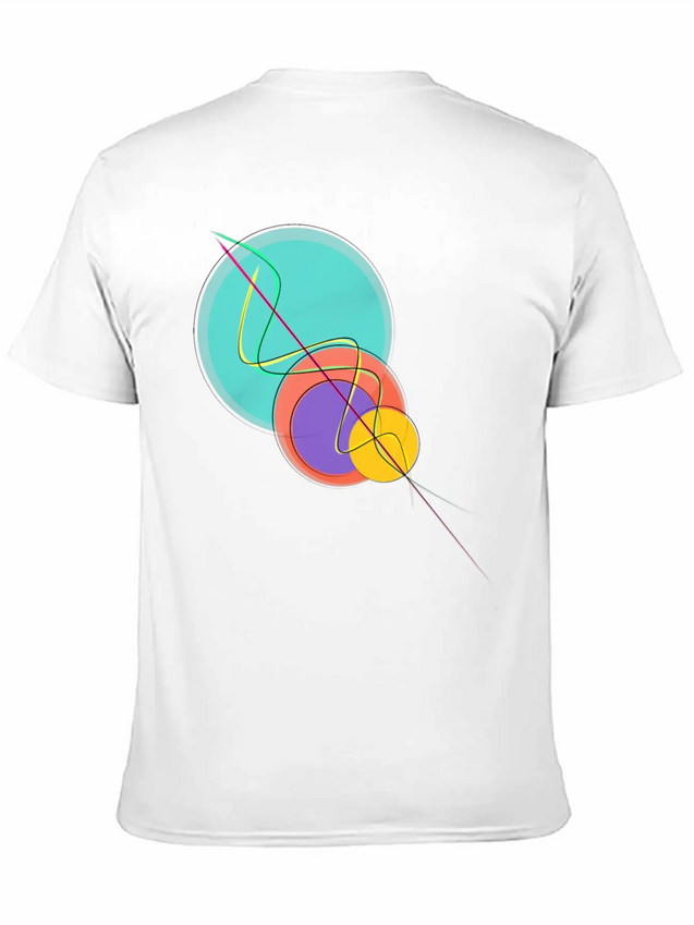 Pop Minimalism Lightweight Cotton T-Shirt – Daily Comfort Graphic Shirt
