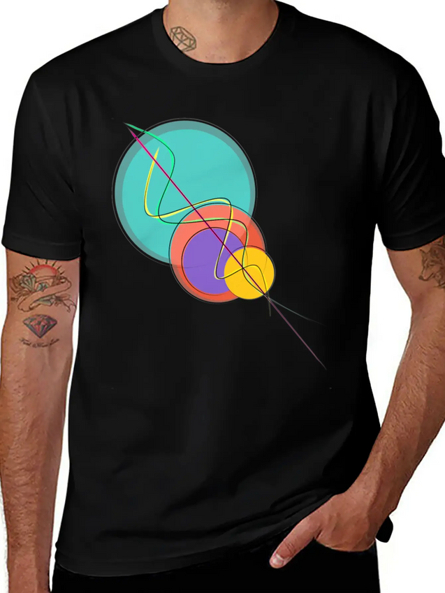 Pop Minimalism Lightweight Cotton T-Shirt – Daily Comfort Graphic Shirt
