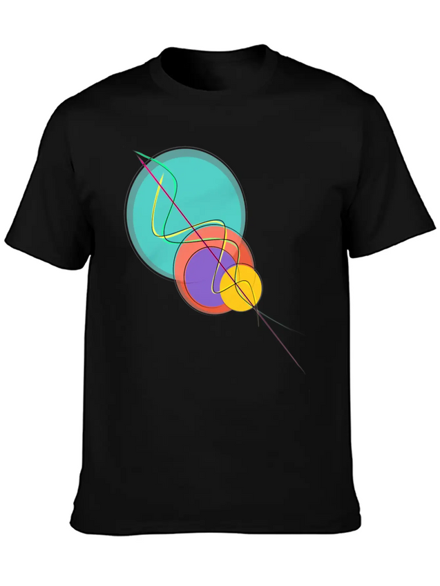 Pop Minimalism Lightweight Cotton T-Shirt – Daily Comfort Graphic Shirt
