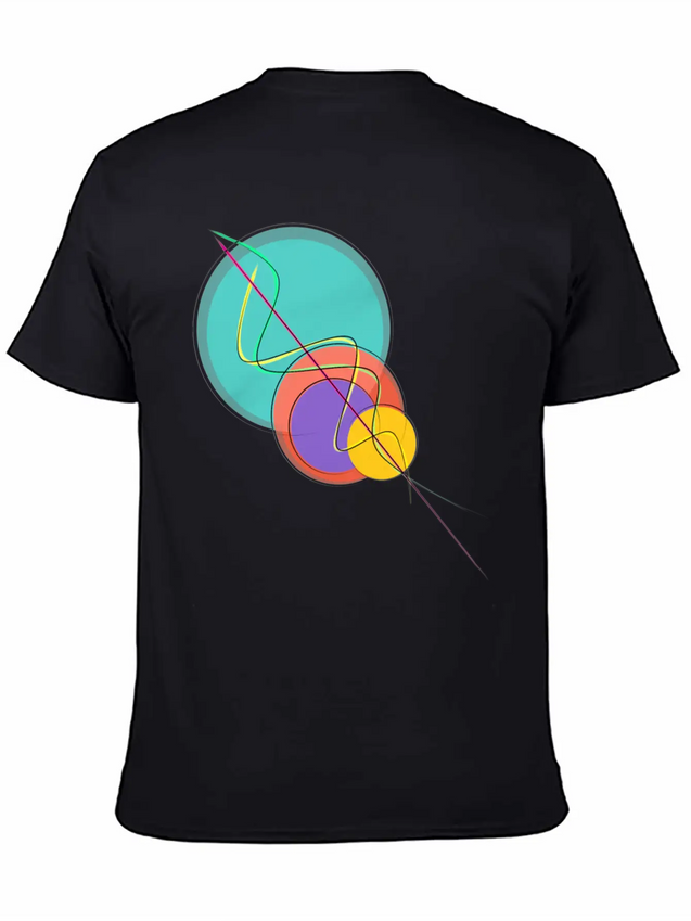 Pop Minimalism Lightweight Cotton T-Shirt – Daily Comfort Graphic Shirt