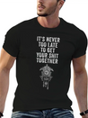 Positive Inspiration Men Women Funny Wall Clock Lightweight Cotton T-Shirt – Daily Comfort Graphic Shirt