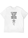 Positive Inspiration Men Women Funny Wall Clock Lightweight Cotton T-Shirt – Daily Comfort Graphic Shirt