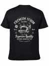 Premium Denim Lightweight Cotton T-Shirt – Daily Comfort Graphic Shirt