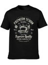 Premium Denim Lightweight Cotton T-Shirt – Daily Comfort Graphic Shirt