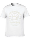 Premium Denim Lightweight Cotton T-Shirt – Daily Comfort Graphic Shirt