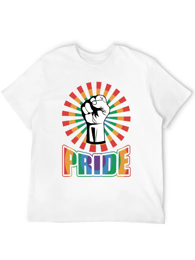 PRIDE BE A AFRO Lightweight Cotton T-Shirt – Daily Comfort Graphic Shirt