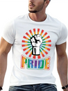 PRIDE BE A AFRO Lightweight Cotton T-Shirt – Daily Comfort Graphic Shirt