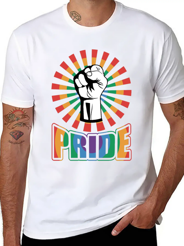 PRIDE BE A AFRO Lightweight Cotton T-Shirt – Daily Comfort Graphic Shirt