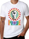 PRIDE BE A AFRO Lightweight Cotton T-Shirt – Daily Comfort Graphic Shirt