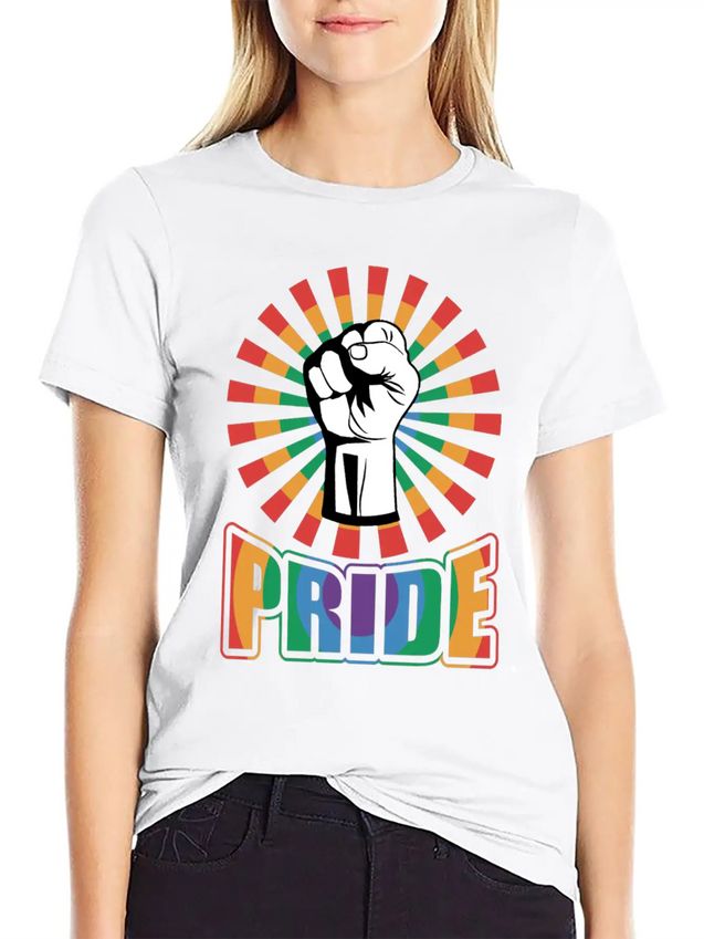 PRIDE BE A AFRO Lightweight Cotton T-Shirt – Daily Comfort Graphic Shirt