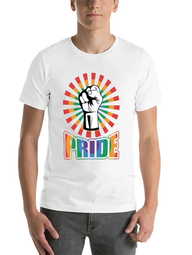 PRIDE BE A AFRO Lightweight Cotton T-Shirt – Daily Comfort Graphic Shirt