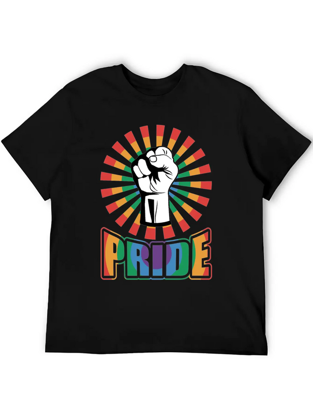 PRIDE BE A AFRO Lightweight Cotton T-Shirt – Daily Comfort Graphic Shirt