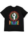 PRIDE BE A AFRO Lightweight Cotton T-Shirt – Daily Comfort Graphic Shirt