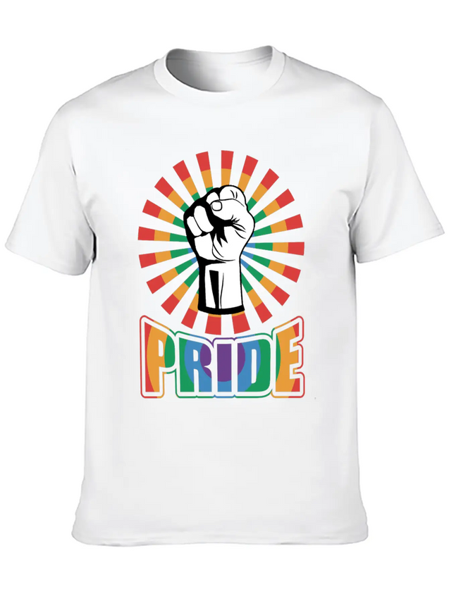 PRIDE BE A AFRO Lightweight Cotton T-Shirt – Daily Comfort Graphic Shirt