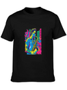 Professional Saxophone Musician Retro Pop Art Lightweight Cotton T-Shirt – Daily Comfort Graphic Shirt