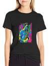 Professional Saxophone Musician Retro Pop Art Lightweight Cotton T-Shirt – Daily Comfort Graphic Shirt