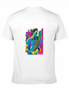 Professional Saxophone Musician Retro Pop Art Lightweight Cotton T-Shirt – Daily Comfort Graphic Shirt