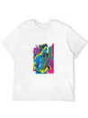 Professional Saxophone Musician Retro Pop Art Lightweight Cotton T-Shirt – Daily Comfort Graphic Shirt