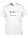 Programmer Geek Nerd Funny Code Clean Lightweight Cotton T-Shirt – Daily Comfort Graphic Shirt