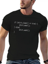 Programmer Geek Nerd Funny Code Clean Lightweight Cotton T-Shirt – Daily Comfort Graphic Shirt