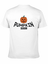 Pumpkin Season. Thanksgiving Lightweight Cotton T-Shirt – Daily Comfort Graphic Shirt
