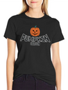 Pumpkin Season. Thanksgiving Lightweight Cotton T-Shirt – Daily Comfort Graphic Shirt