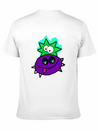Purple Vibe Star Cartoon Design Lightweight Cotton T-Shirt – Daily Comfort Graphic Shirt