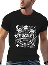 Puzzle Partners Squad 3 Lightweight Cotton T-Shirt – Daily Comfort Graphic Shirt