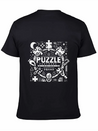 Puzzle Partners Squad 3 Lightweight Cotton T-Shirt – Daily Comfort Graphic Shirt