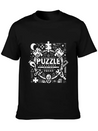 Puzzle Partners Squad 3 Lightweight Cotton T-Shirt – Daily Comfort Graphic Shirt