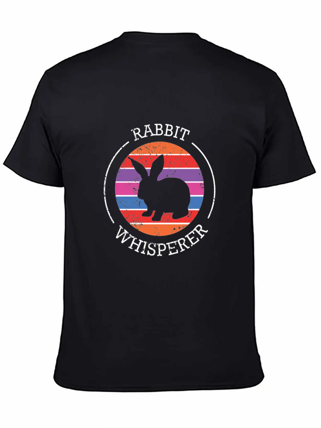 Rabbit Whisperer Design For A Rabbit Lightweight Cotton T-Shirt – Daily Comfort Graphic Shirt