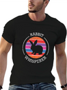 Rabbit Whisperer Design For A Rabbit Lightweight Cotton T-Shirt – Daily Comfort Graphic Shirt