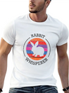 Rabbit Whisperer Design For A Rabbit Lightweight Cotton T-Shirt – Daily Comfort Graphic Shirt