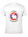 Rabbit Whisperer Design For A Rabbit Lightweight Cotton T-Shirt – Daily Comfort Graphic Shirt