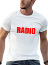 RADIO Lightweight Cotton T-Shirt – Daily Comfort Graphic Shirt