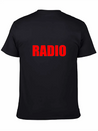 RADIO Lightweight Cotton T-Shirt – Daily Comfort Graphic Shirt