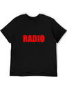 RADIO Lightweight Cotton T-Shirt – Daily Comfort Graphic Shirt