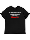 RAGE Lightweight Cotton T-Shirt – Daily Comfort Graphic Shirt