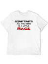RAGE Lightweight Cotton T-Shirt – Daily Comfort Graphic Shirt